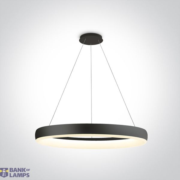 BLACK PENDANT LED 40W WW IP20 230V image 1