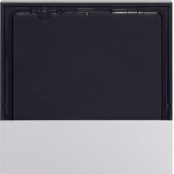 Cover for KNX thermostats + room cont.s, S.1/B.3/B.7, p. white, matt, image 1