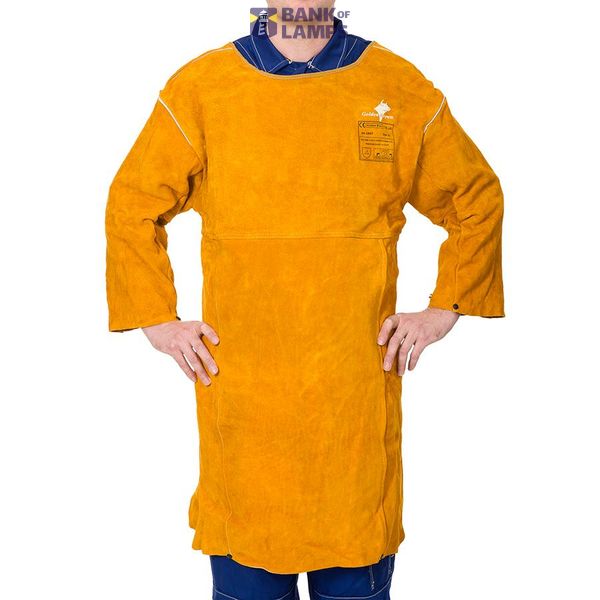 Apron with sleeves Golden Brown ™ L image 1