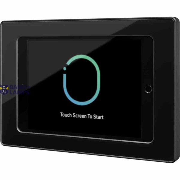 Surface mount-Wand-docking station with charging function, black image 1