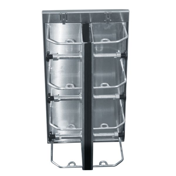 Adapter plate for sack trucks to take 2 pcs. SPEED WORK image 1
