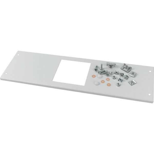 XMN330806C Front cover, +mounting kit, for NZM3, horizontal, 3p, HxW=200x600mm, grey image 6