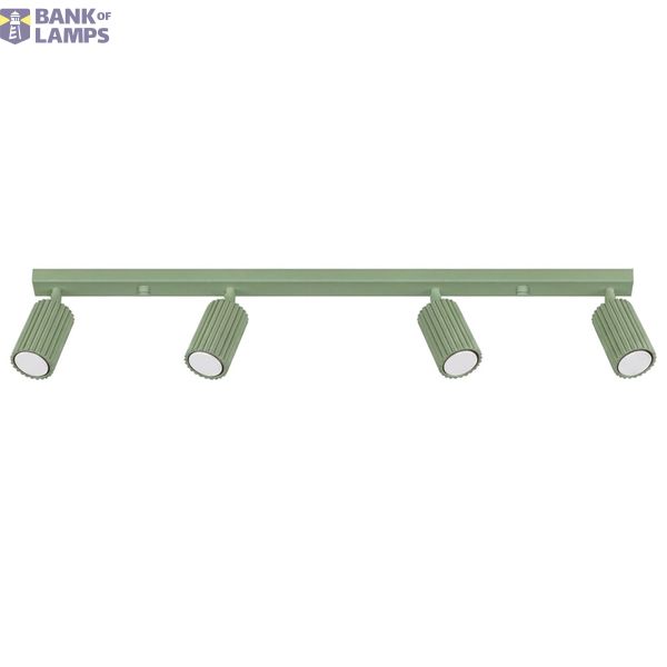Ceiling lamp KARBON 4L sage image 6