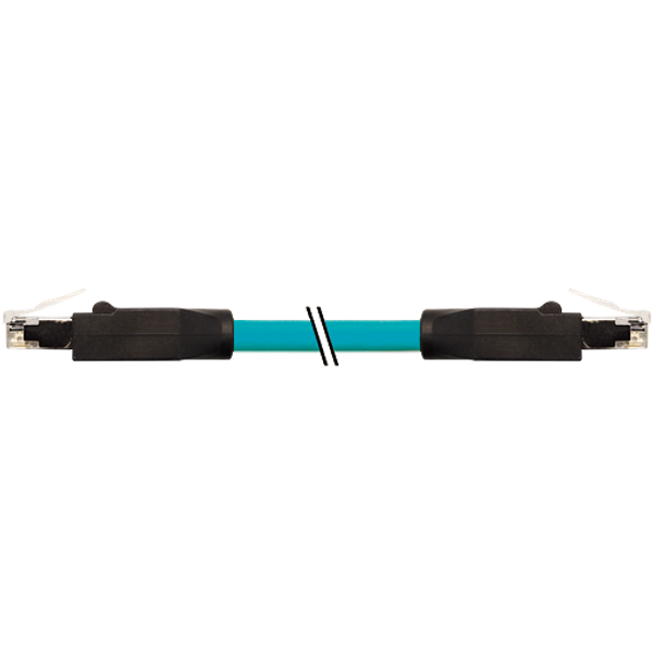 RJ45 male 0° / RJ45 male 0° Gigabit TPE 4x2x26AWG SF/UTP CAT6a bu 17m image 1