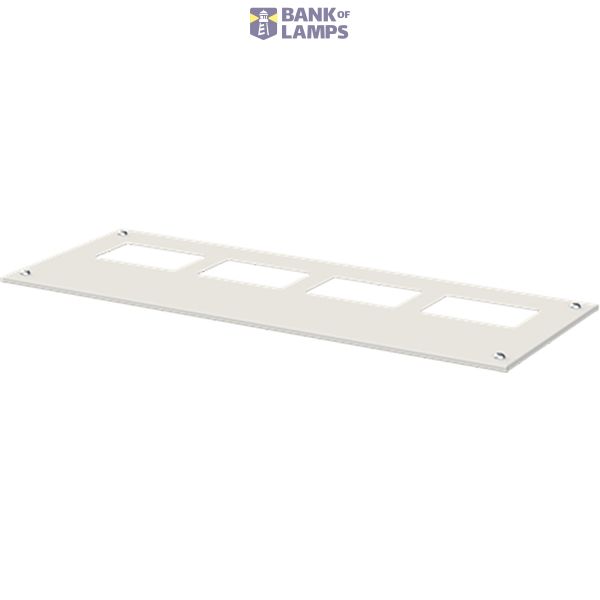 Top plate for TZ flange., WxD 1109x425mm image 1