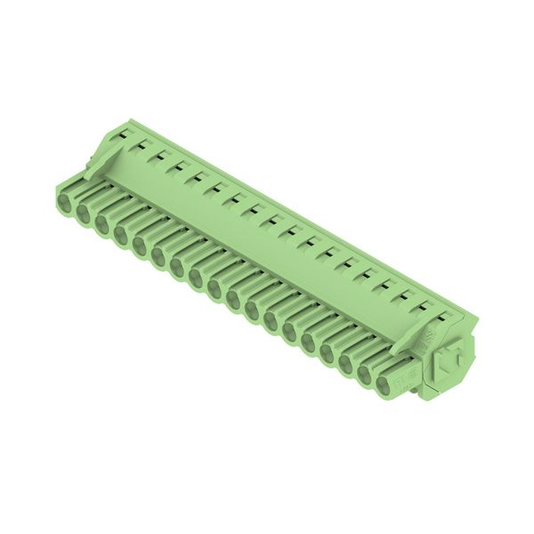PCB plug-in connector, female plug, 5.08 mm, Number of poles: 18, 225°, Clamping yoke connection, Clamping range, max. : 4 mm², Box image 3