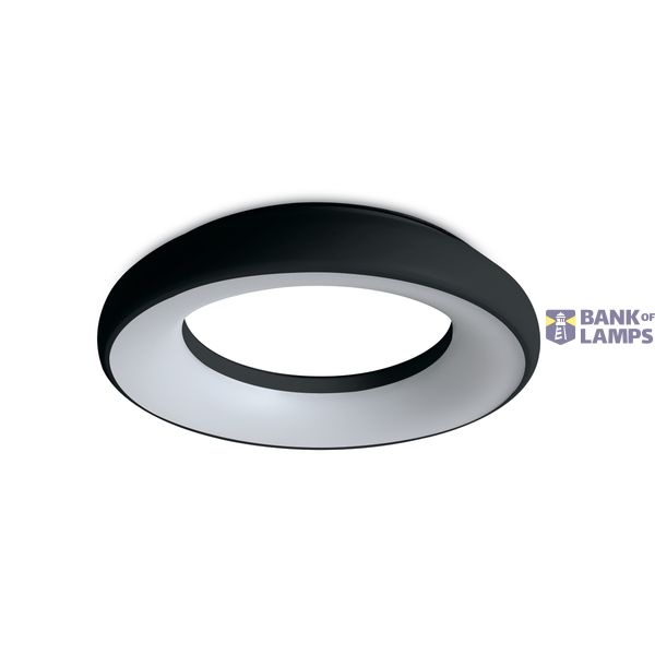 BLACK PLAFO 25W WW IP40 100-240V image 1