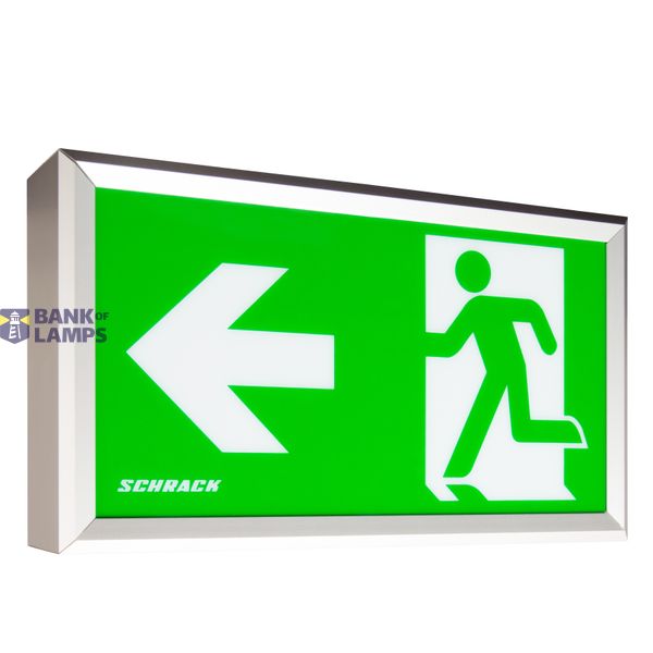 Emergency light LM WL 6x0.5W LED 3h 230V AC, surface mounted. image 1