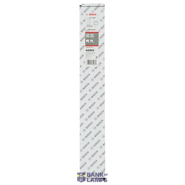 Diamond wet core cutter 1 1/4" UNC Best for Concrete 52 mm, 450 mm, 5 segments, 11.5 mm image 2