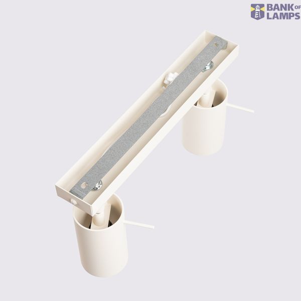 CEILING LAMP RING 2 BEIGE 2XGU10 image 12