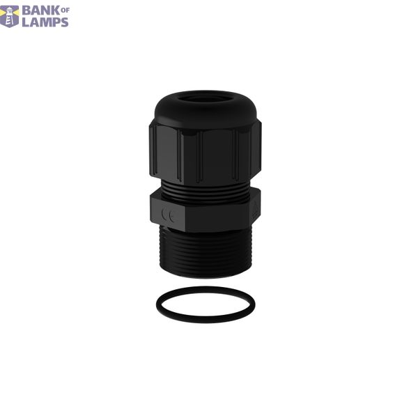 OUTLET IP68 ISO16 RAL 9011 image 2