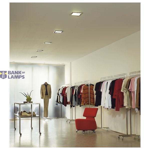 QUOR 52 EVG downlight, silver grey, TC-DE, 2x 26W image 3