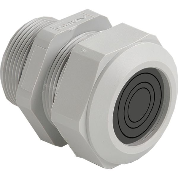 Cable gland Prog. synth. ML GFK M20x1.5 grey RAL7035 cable Ø 4.0-15.0mm image 1