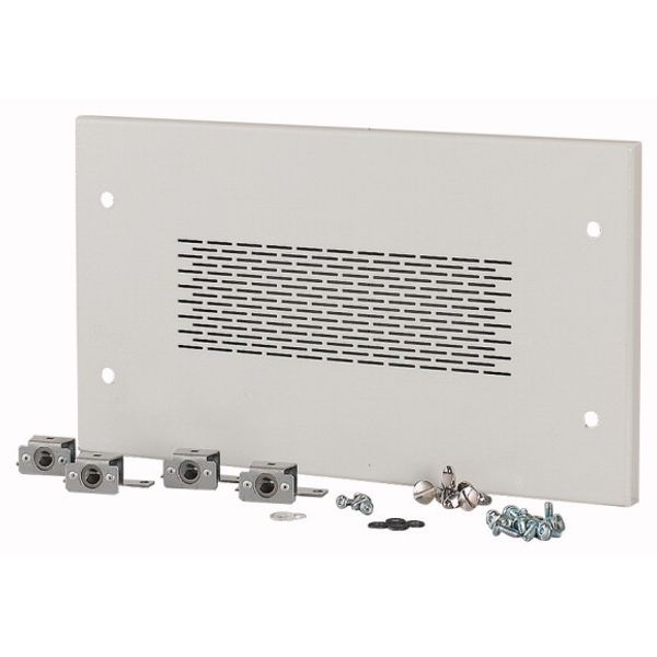 XTSZCSV3-H250W425 Section wide cover, HxW=250x425mm, IP31, grey image 1