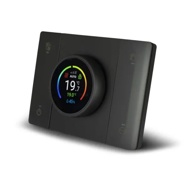 AVE BUS THERMOSTAT WITH ADJUSTMENT KNOB - TEKLA - SINGLE BLOCK image 1
