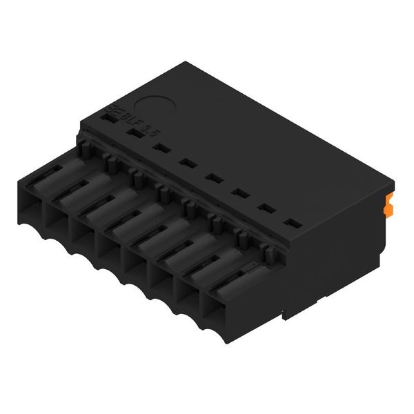 PCB plug-in connector, female plug, 3.50 mm, Number of poles: 8, 180°, PUSH IN with actuator, Clamping range, max. : 1.5 mm², Box image 1