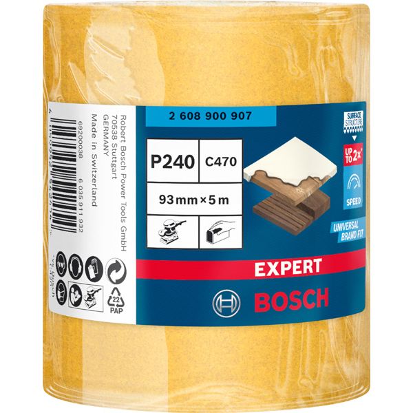 EXPERT C47 Sandpaper Roll for Handsanding 93 mm, 5 m, G 24 image 3