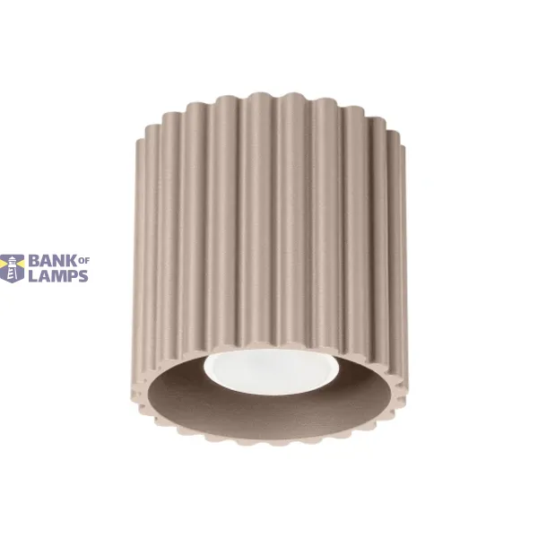 Ceiling lamp AURA 1 taupe GU10 image 1
