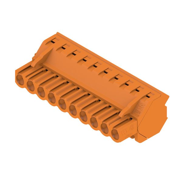 PCB plug-in connector, female plug, 5.08 mm, Number of poles: 10, 225°, Clamping yoke connection, Clamping range, max. : 4 mm², Box image 2