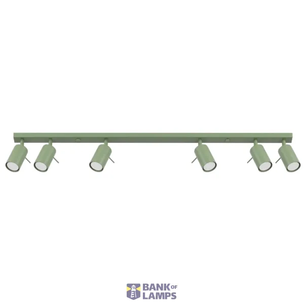 Ceiling lamp RING 6L sage image 1