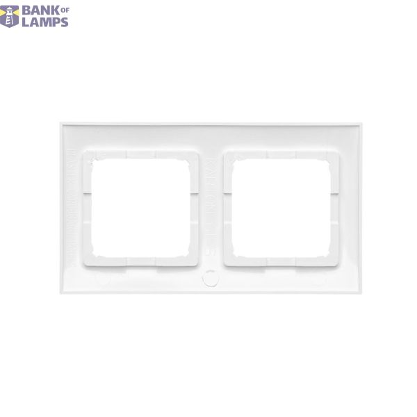Single roller brind switch, cream white/electro white, 10A image 1