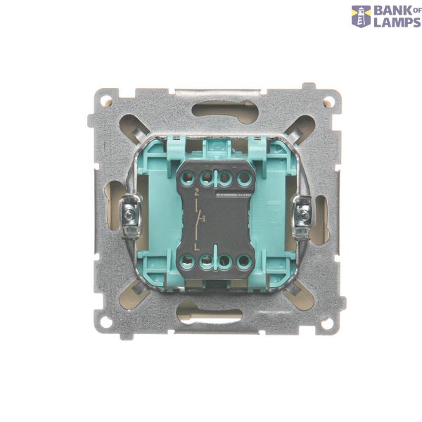 Touch panel 2 modules, Modul 1: 2 horizontal touch fields, Module 2: 2 horizontal touch fields, Fixing: horizontal, White pearl image 1