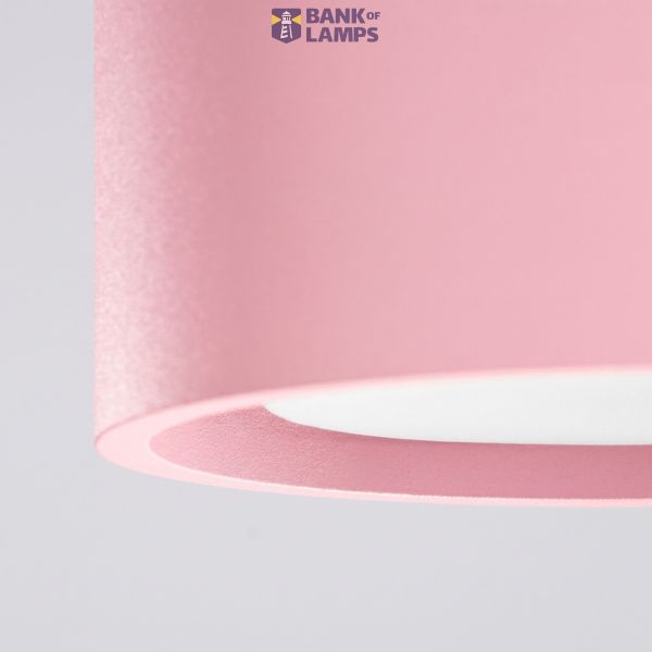 Ceiling lamp MODO 2 pink Gx53 image 9