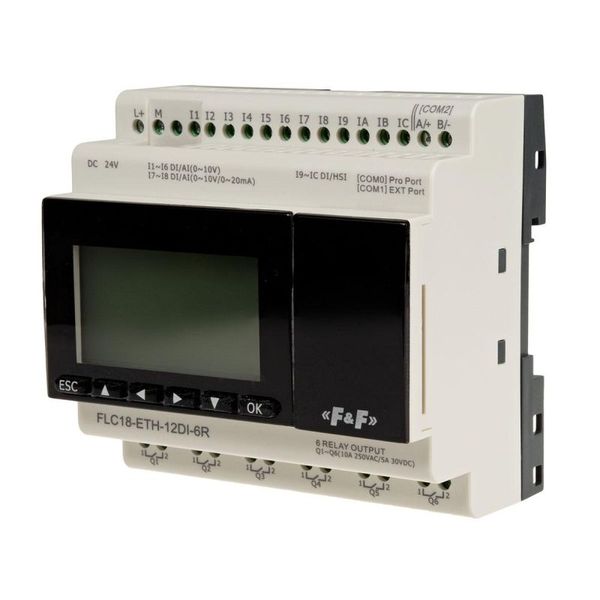 Programmable controller FLC18-ETH-12DI-6R image 2