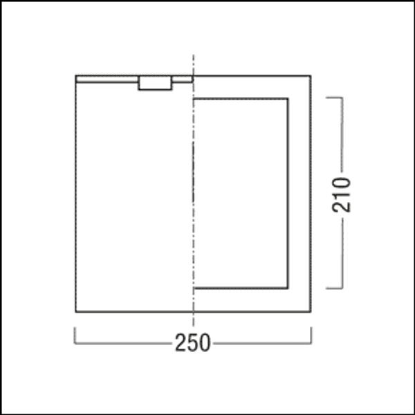 CUBESIGN 210 P MSC ECP - Escape sign luminaire image 2