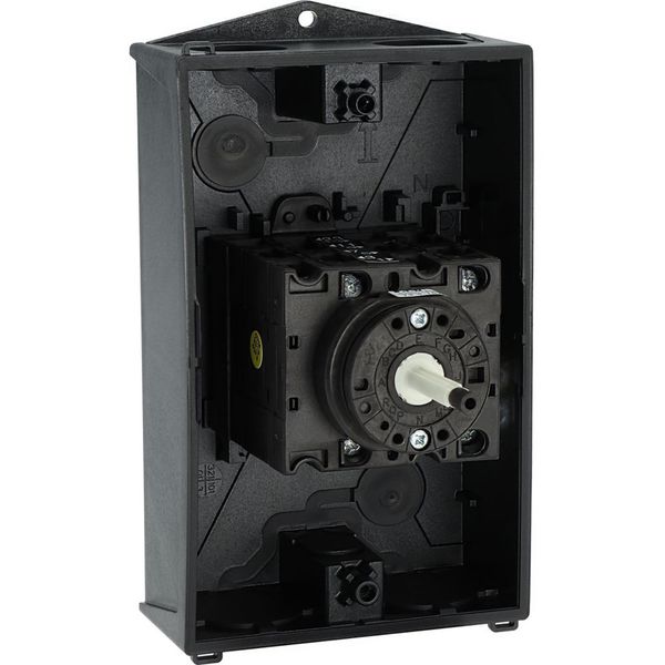 T3-4-15700/I2/SVB Main switch, T3, 32 A, surface mounting, 4 contact unit(s), 6 pole, 2 N/O, Emergency switching off function, With red rotary handle and yellow locking image 60