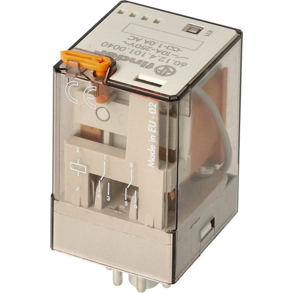 Rel. 2CO 10A/Current SENing 1,0A/AC/Agni/Test button/Mech.ind (60.12.4.101.0040) image 4