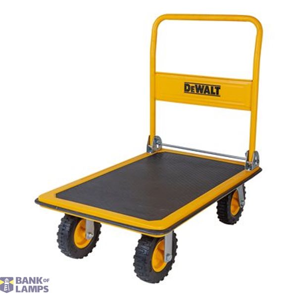 The steel platform and handle provide a load capacity of 300 kg. Collapsible loop handle. image 1