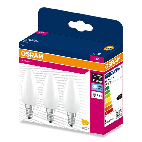 VALCLB40 4,2W/840 230VGLFR E14 FS3 OSRAM image 2