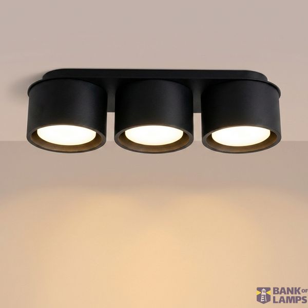 Ceiling lamp MODO 3 black Gx53 image 8