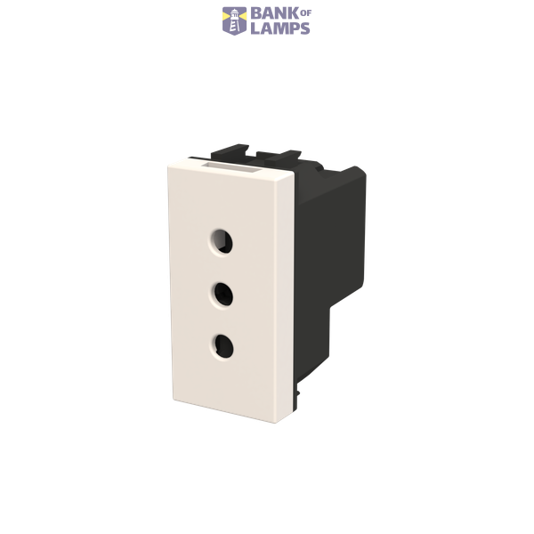 Socket outlet IT P11 10A - 1M - White image 2
