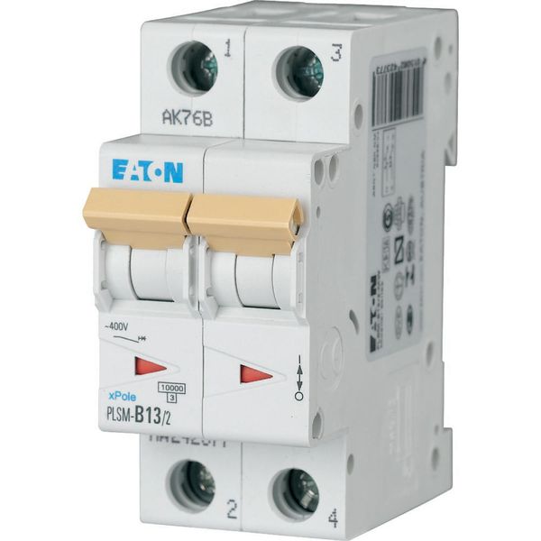 Miniature circuit breaker (MCB), 13 A, 2p, characteristic: C image 5