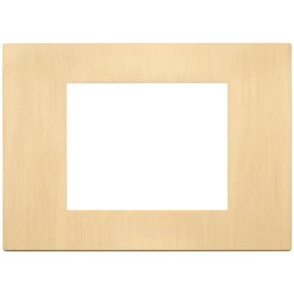 Plate 3M metal brush.gold image 1