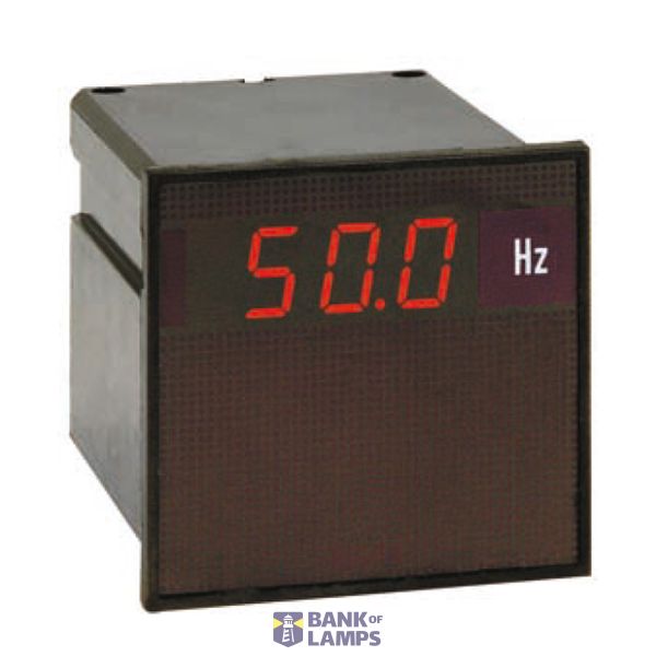 Digital voltmeter/ammeter current DGQ72 (by CT) or voltmeter AC (direct) - Aux: 115Vac image 1