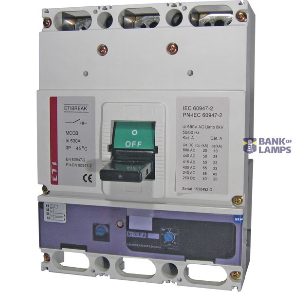 EB 800/3 800A 3P rЅpn. automўts EB 800 - 3P 800A image 1