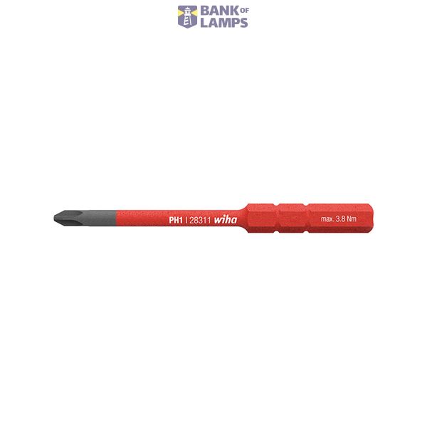 WIHA SlimVario Electric slimBit Phillips 2831-11 PH0 0.9 Nm image 2