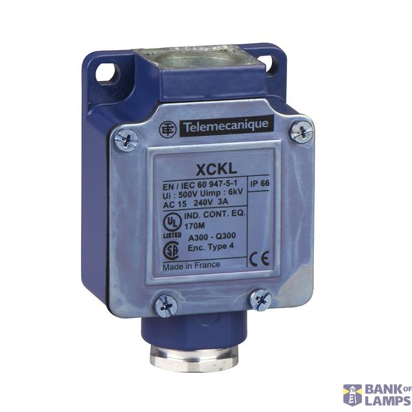 SAFETY LIMIT SWITCH METAL 2NC 1NO SLOW B AND METAL END SPHERICAL PLUNG image 5