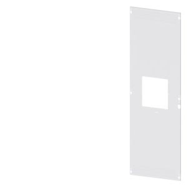 door 3WA size 2, (3-pole), IP30, hinge: left, lock: twist lever, W: 600 mm image 1