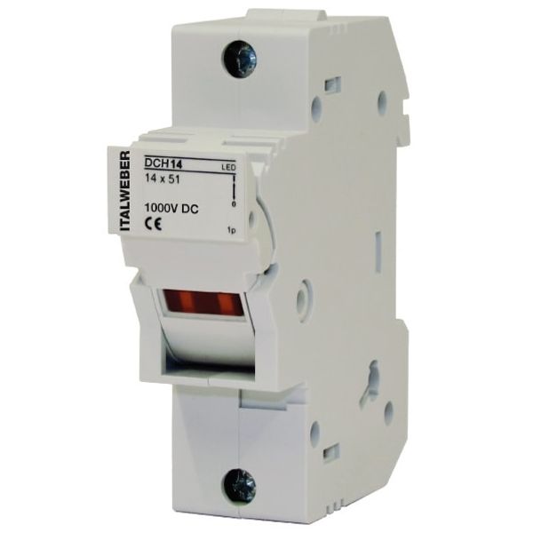 Fuseholder PCF 2x51 50A 1000V DC image 1