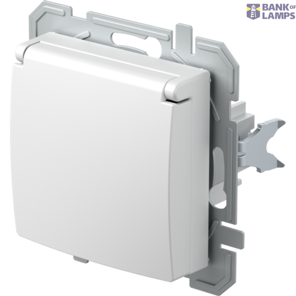 SOCKET FRENCH+COVER 2P+E 16A 250V~ PP XO 4417082 image 2