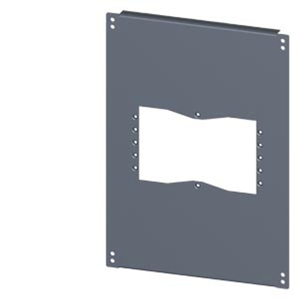 SIVACON, floor, with cut-outs for flanges, IPXX, D: 600 mm, W: 400 mm image 2