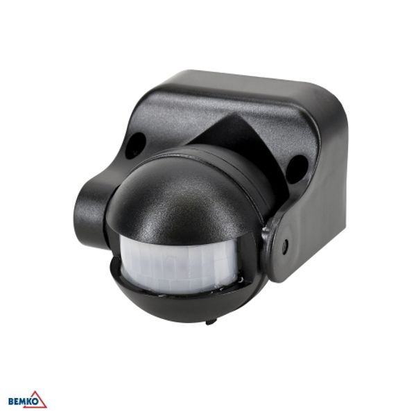 MOTION SENSOR 1200W 180* BLACK image 1