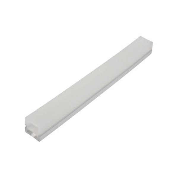 LED Silicone Profile Square 19 x 19 mm / white - milky, by m image 1