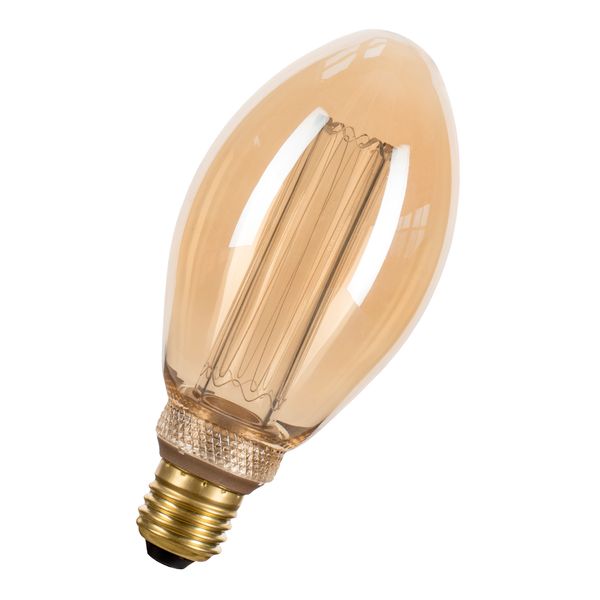 LED Glow ED75 E27 4W 1800K Gold image 1