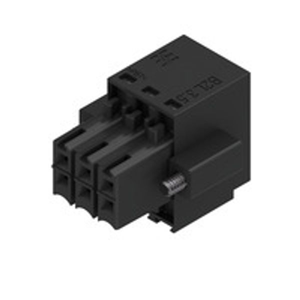 PCB plug-in connector, female plug, 3.50 mm, Number of poles: 6, 180°, Tension-clamp connection, Clamping range, max. : 1 mm², Box image 1