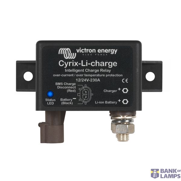 Victron Energy Battery isolators, connectors Cyrix-Li-charge 12/24V-230A intelligent charge rel. image 1